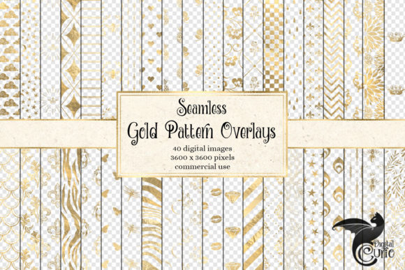 Download Gold Pattern Overlays - Premium Resources